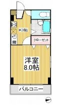 カーサフローラの間取り