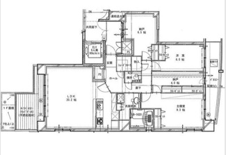 【間取り】 | パークヒルズ町田 | 間取りです。