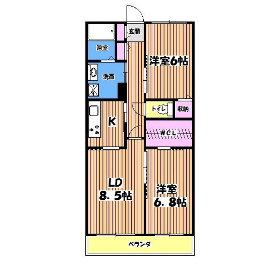【間取り】 | ニューノース壱番館