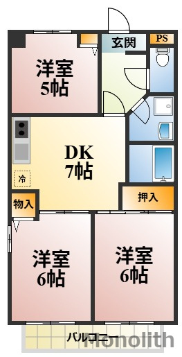 サンコートウイングの間取り