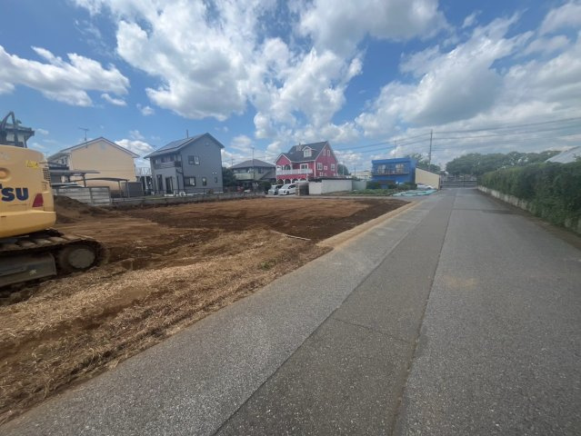【Livele Garden】　古河市下辺見　第８　全4邸の前面道路含む現地写真|〇前面道路〇
東側約6m
北側約6m
南西側約6m
2026年8月撮影
