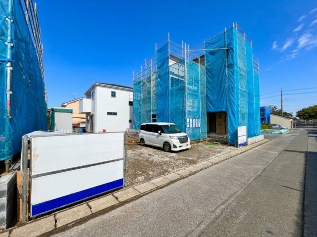 【Livele Garden】　古河市下辺見　第８　全4邸の前面道路含む現地写真|〇前面道路〇
東側約6m
北側約6m
南西側約6m
2026年8月撮影