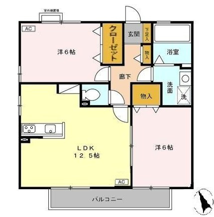 【間取り】 | パルティーレ野並【名古屋市賃貸・オール電化】