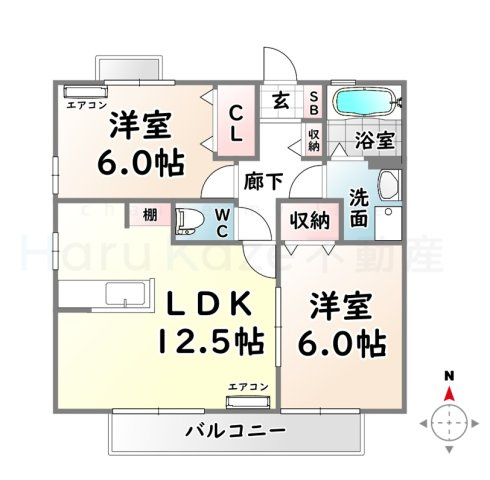 【間取り】 | パルティーレ野並【名古屋市賃貸・オール電化】