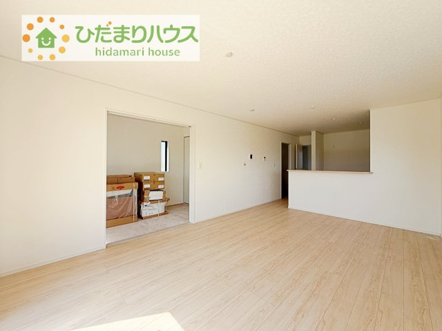 【居間・リビング】 | 土浦市中村南第11　新築戸建　5号棟 | 大型テレビに大型ソファー(^^)どんなインテリアにしますか？