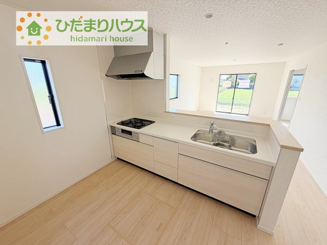 【キッチン】 | 土浦市中村南第11　新築戸建　5号棟 | ご家族を身近に感じられる対面キッチン☆