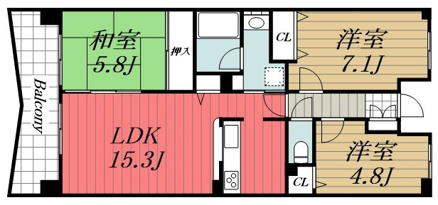 【間取り】