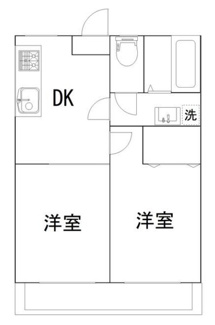 【間取り】 | ＷＡＤＡビル１０ | 間取りです。