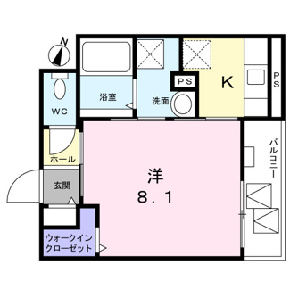 【間取り】 | アルシア代田橋 | 間取りです。