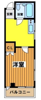 【間取り】 | 宮沢ハイツ | 間取りです。