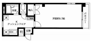 【間取り】 | フェリエ四谷 | 間取りです。