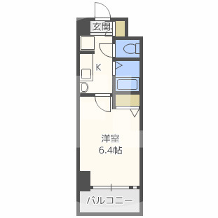 エステムコート梅田天神橋リバーフロントの間取り|エステムコート梅田天神橋リバーフロント　間取り