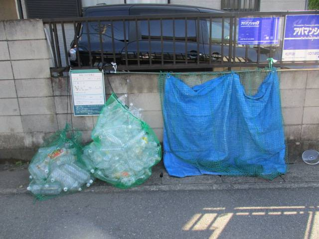 グローリータウンの設備|町会ゴミ集積場