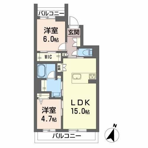ソフィア健軍　の間取り