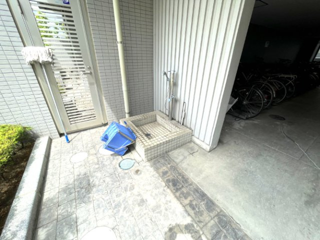 ポレスター岡山タワーレジデンスのその他共用部分|ペットの足洗い場です。