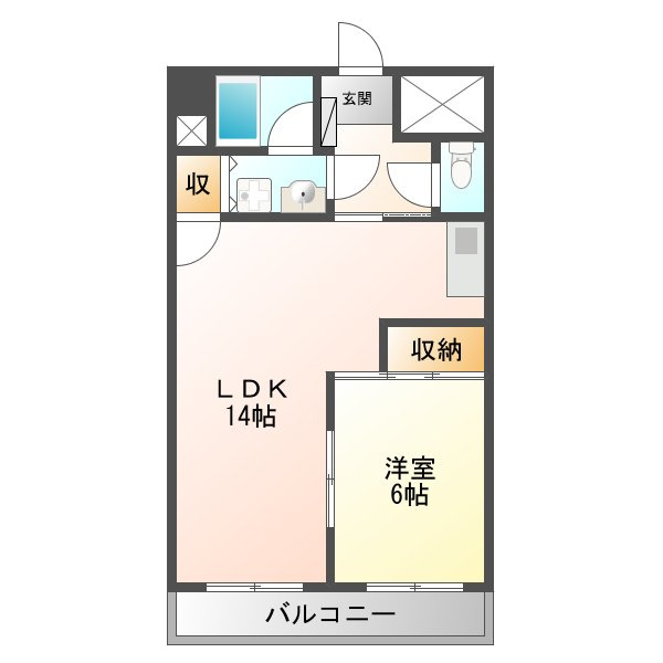 ディオサCSの間取り
