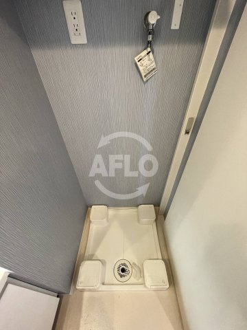 ボヌール梅田の洗面所|ボヌール梅田　洗濯パン