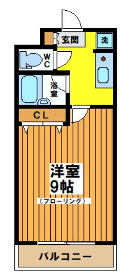 アザレア安藤の間取り