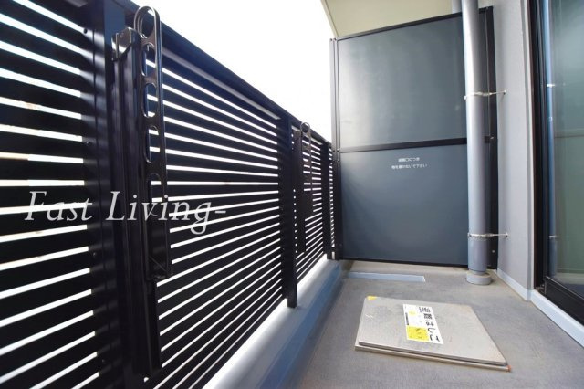 飯田橋ガーデンフラッツのバルコニー