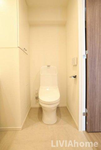 港区海岸３丁目の賃貸マンションのトイレ