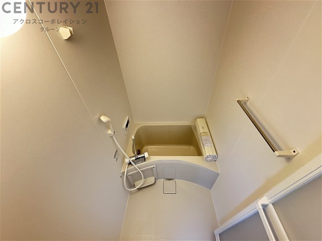 追い焚き機能付きのバスルーム♪