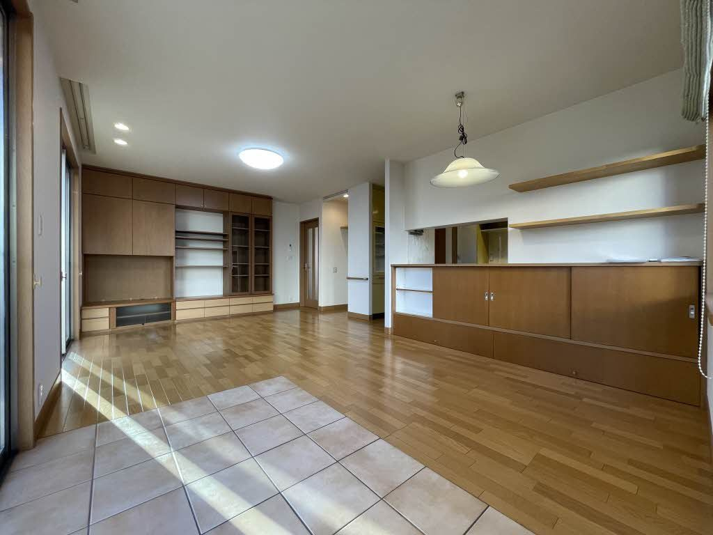 江津２丁目戸建貸家の居間・リビング