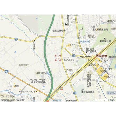 【区画図】 | アンプルール 光明池