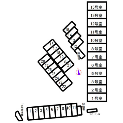 【区画図】 | アンプルール 光明池