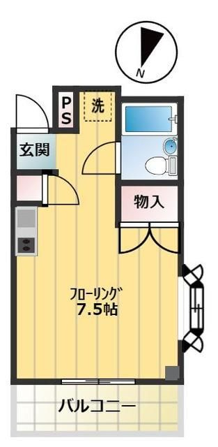 エクセルツカサの間取り