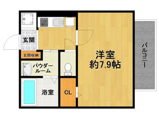 エスペランサ伊丹の間取り