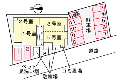 【区画図】 | ヒカルサ岸和田畑町