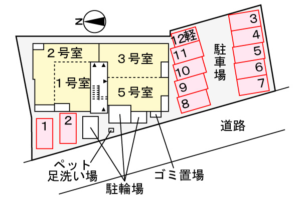 【区画図】 | ヒカルサ岸和田畑町