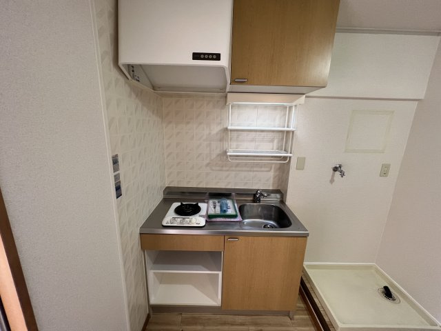 壁付けキッチンでスペースを有効活用できます！