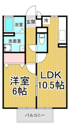 エスポワールの間取り