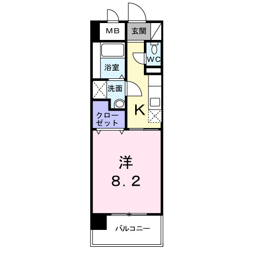 デイ　ドリームの間取り