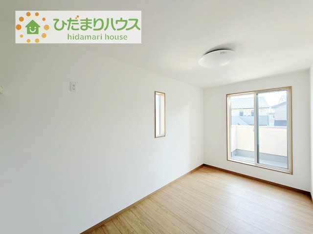 【洋室】 | 土浦市荒川沖西第2期　新築戸建　3号棟 | 全室フローリングで明るく掃除もしやすい♪