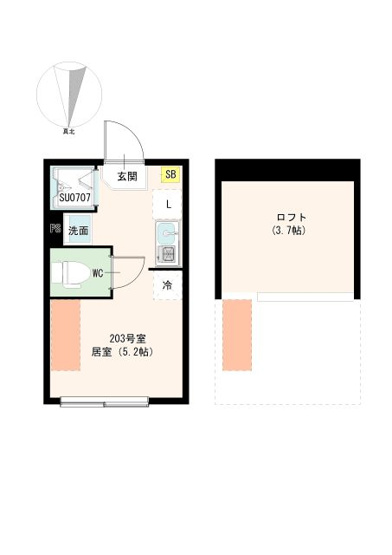 【間取り】 | エール新桜台