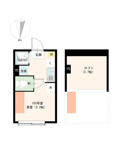 【間取り】 | エール新桜台