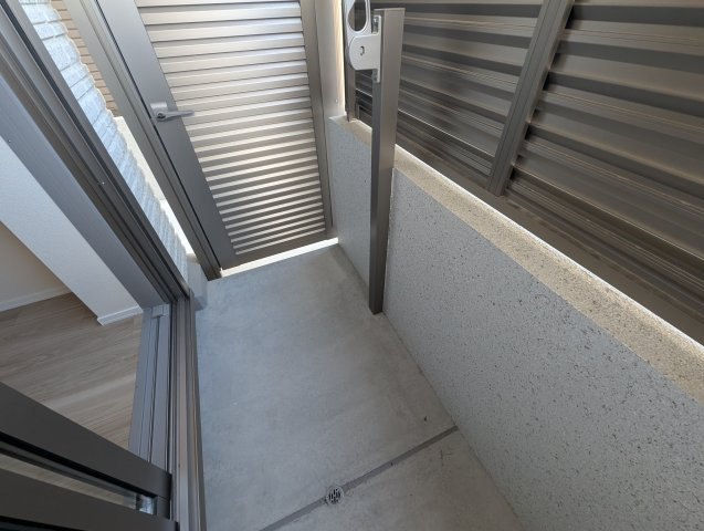 HEBEL　MAISON　学文殿のバルコニー