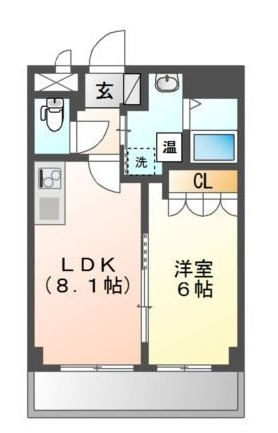 Ｍｅｔｚｇｅｒの間取り|間取りです。