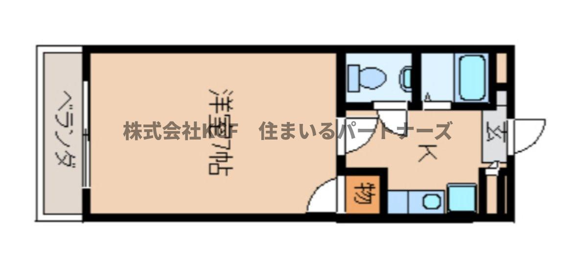 組坂ビルNO.5の間取り