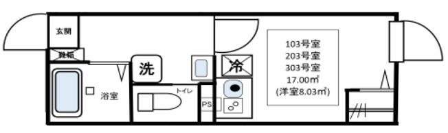 【間取り】 | K.F新柴又