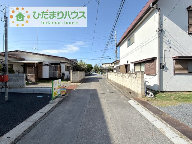 【前面道路含む現地写真】 | 土浦市天川第4　新築戸建