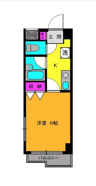 ティファニー舟渡の間取り|間取りです。