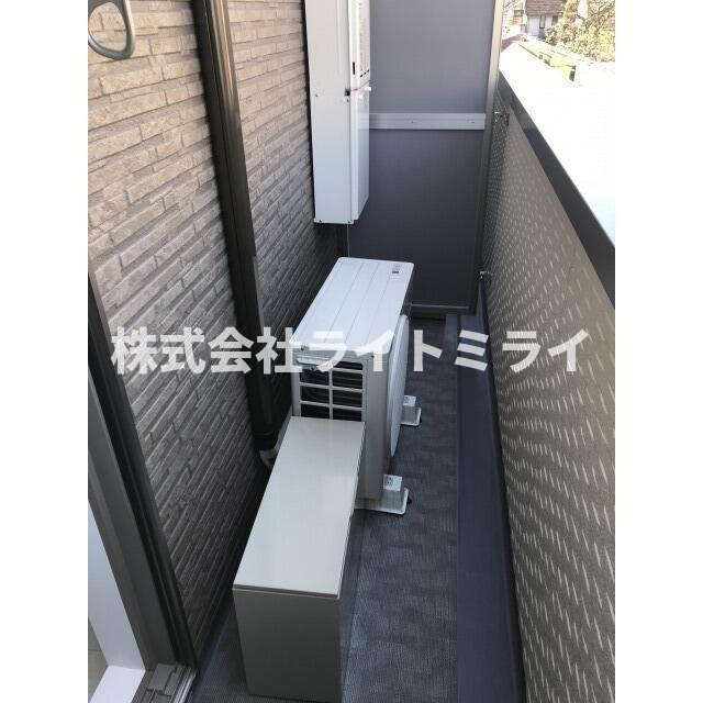 サンレイ市ヶ谷のバルコニー