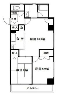 【間取り】 | ガーデニアハイツ | 間取りです。