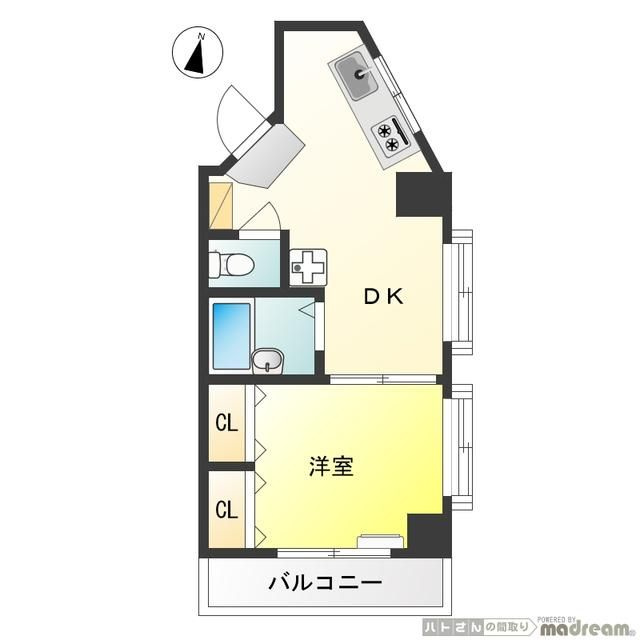 カーサF&Sの間取り