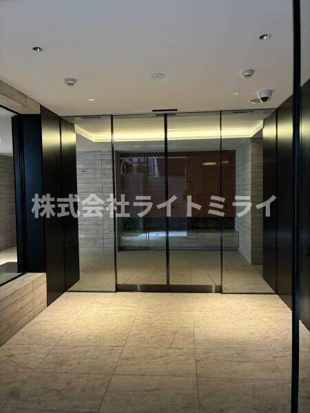 クリオ市谷薬王寺のロビー