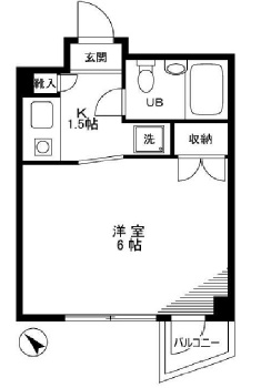 シャンプル亀戸の間取り