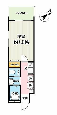 （仮称）キャメル草加谷塚２丁目Ａ棟の間取り